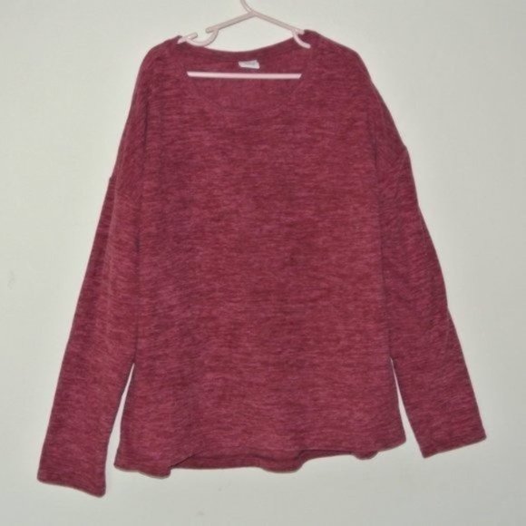 Crazy 8 Microfleece Pullover‎ Berry Sweater XL 14 - Picture 2 of 5